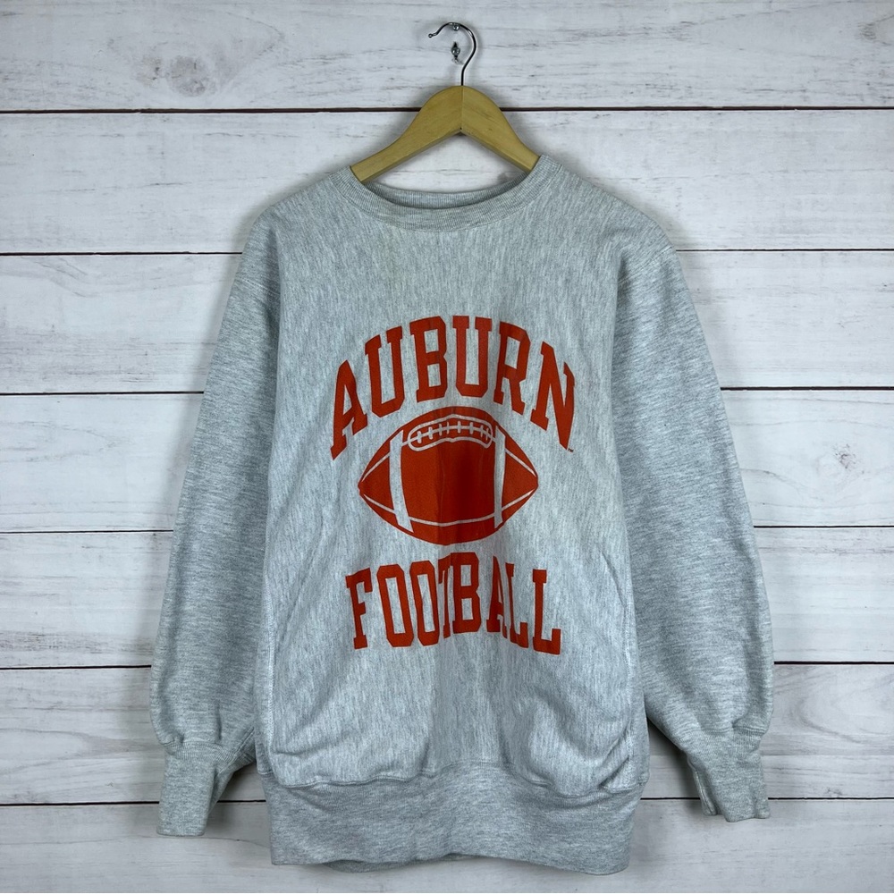 RARE Vintage 1990s Auburn Champion Reverse Weave Sweatshirt XL